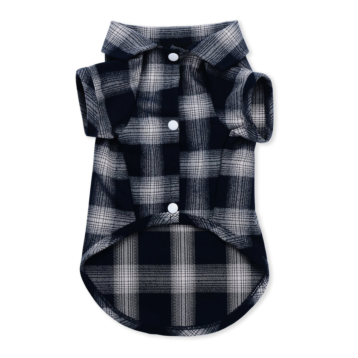 Dog Shirt Pet Plaid Clothes Shirt T (XL-(15~24lb)-Chest~20.8" / Blue)
