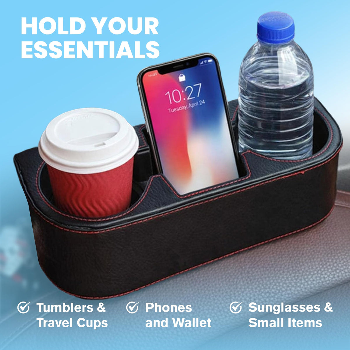 Car Cup Holder (Black)