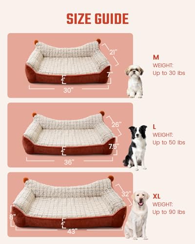 Orthopedic Dog Beds Couch Large Sized Dogs