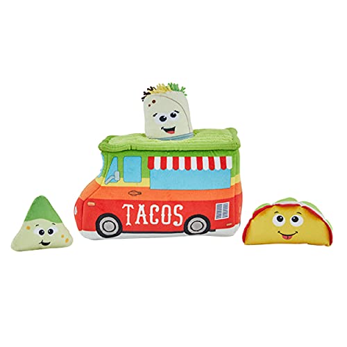 Hide A Taco Plush Dog Toy Puzzle
