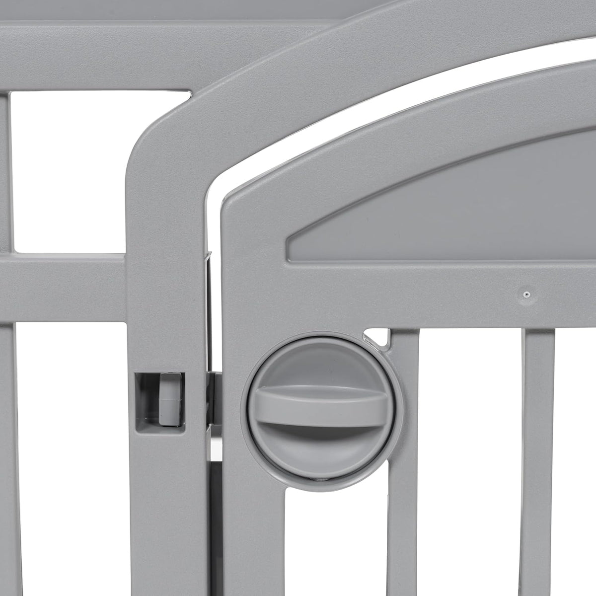 24" Dog Playpen (6 Panel - 24" H / Gray)