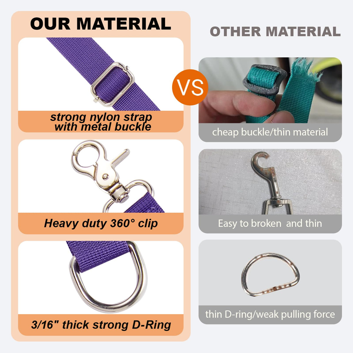 Dog Grooming Belly Strap (Voilet)