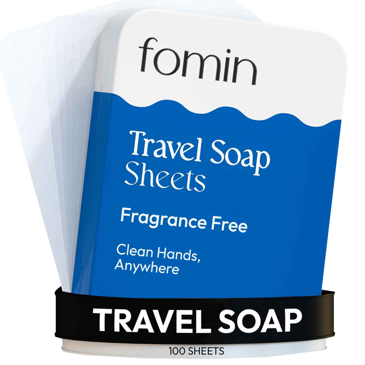 Paper Soap Sheets for Traveling (Unscented)