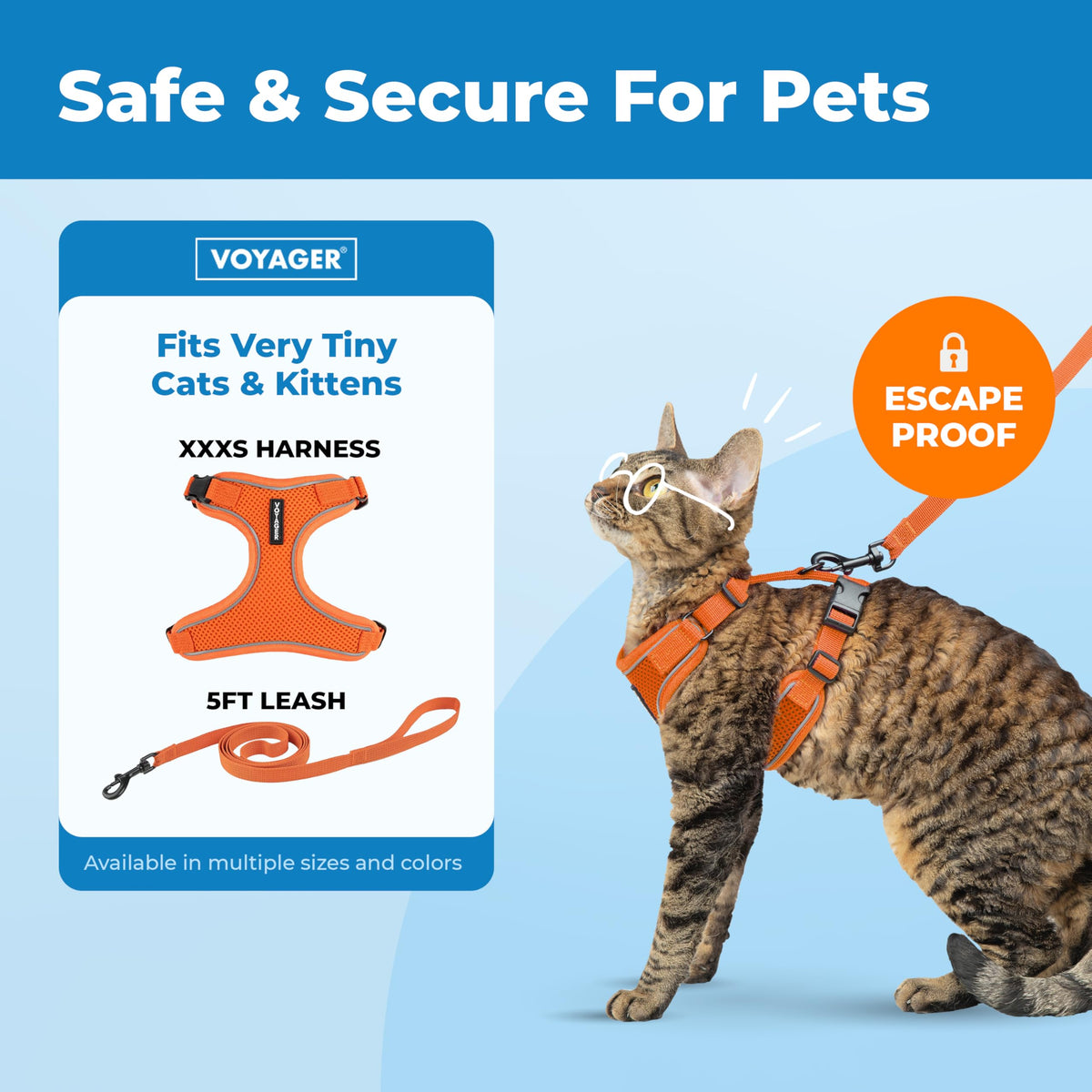 Voyager Escape (Orange (327) / XXXS (Chest: 10.5 - 13"))