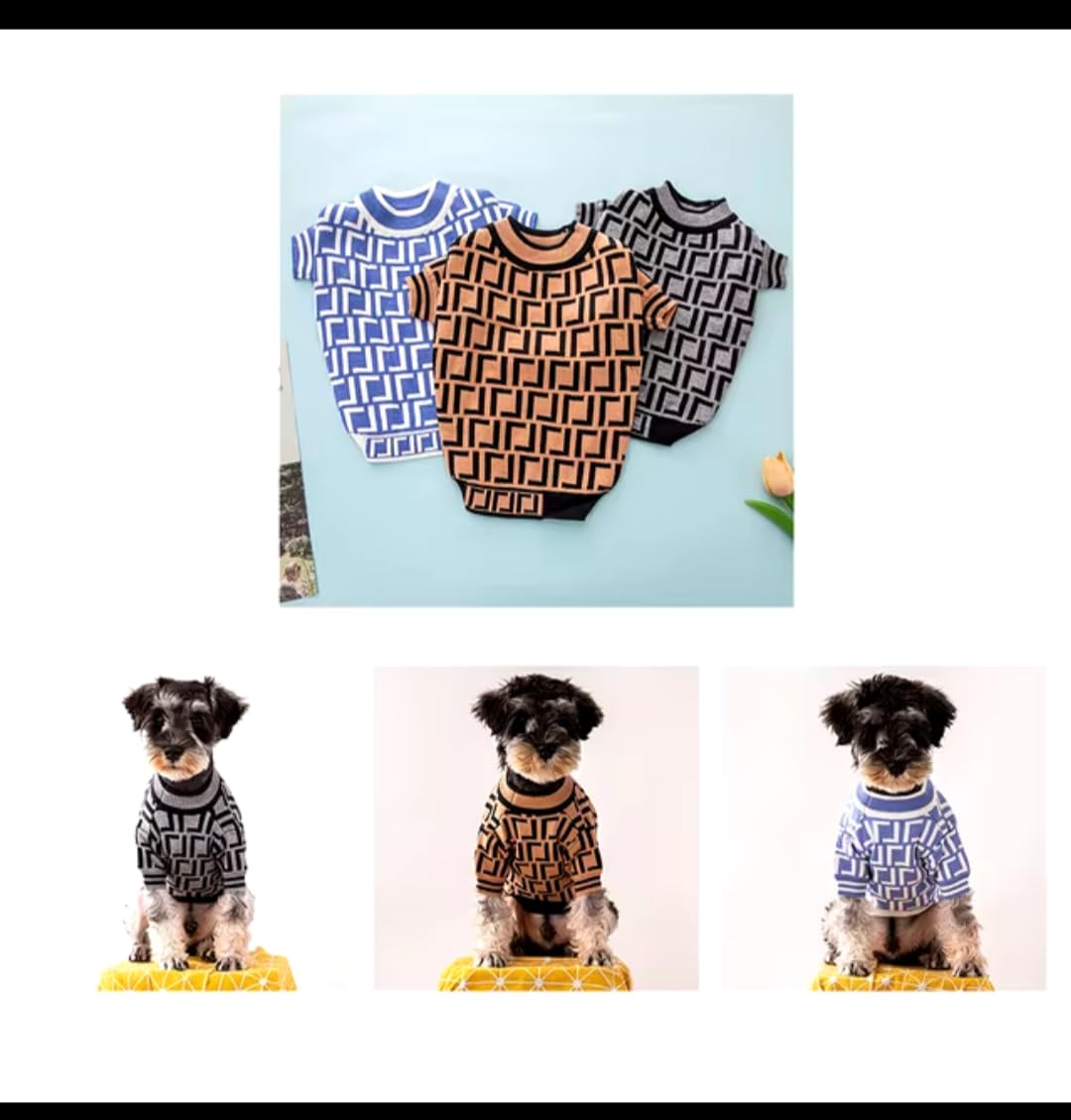 Dog Sweater for Small Dogs (Medium)