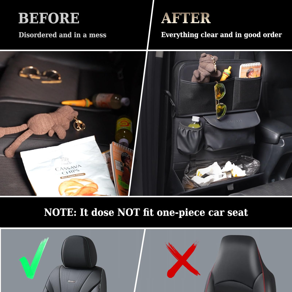 Backseat Car Organizer (1 Pack-Original)