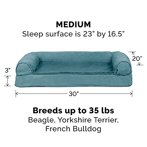 Soft Orthopedic Foam Sofa Dog Bed with Washable & Removable Cover (Medium / Deep Pool)