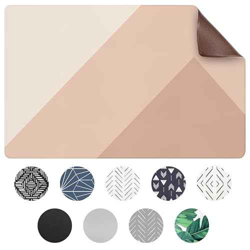 Dog Mat for Food and Water (12"L x 18"W / Birthday Suit)