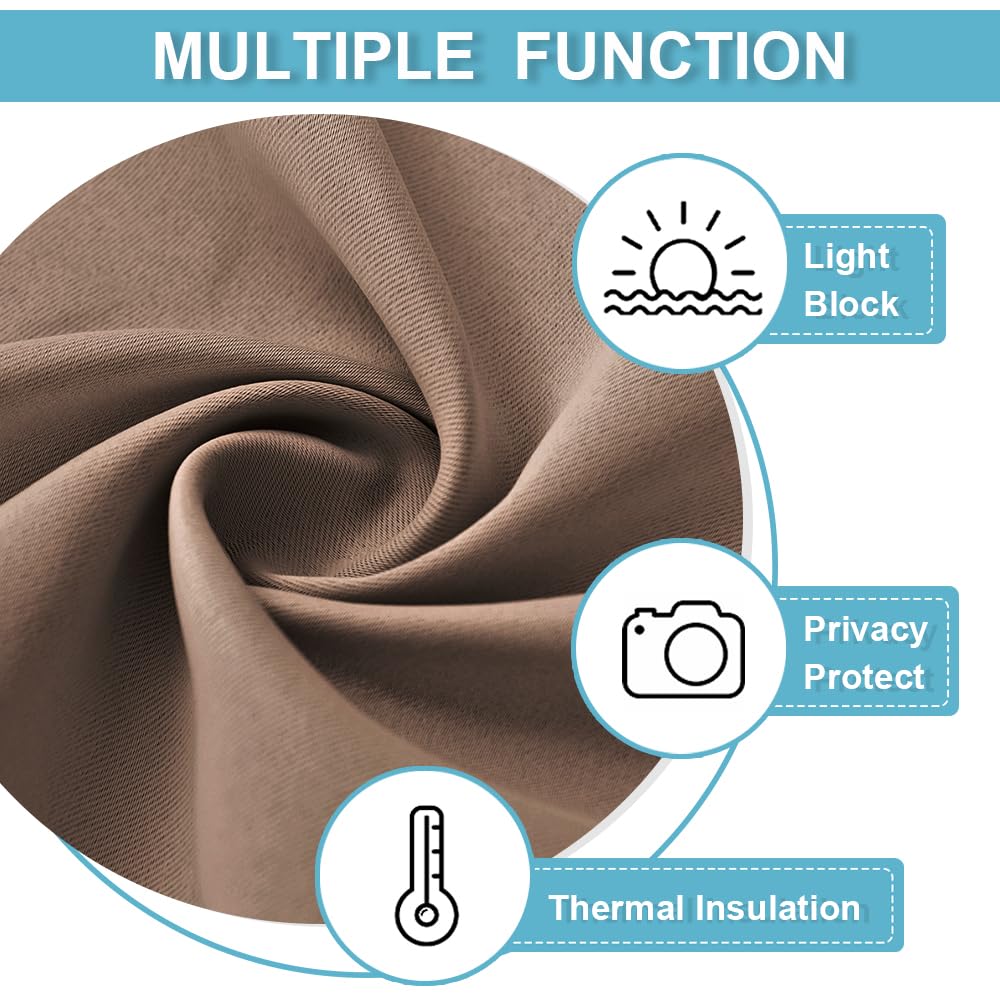 Classroom Door Window Cover (Mocha / 8"W x 36"L (Pack of 1))