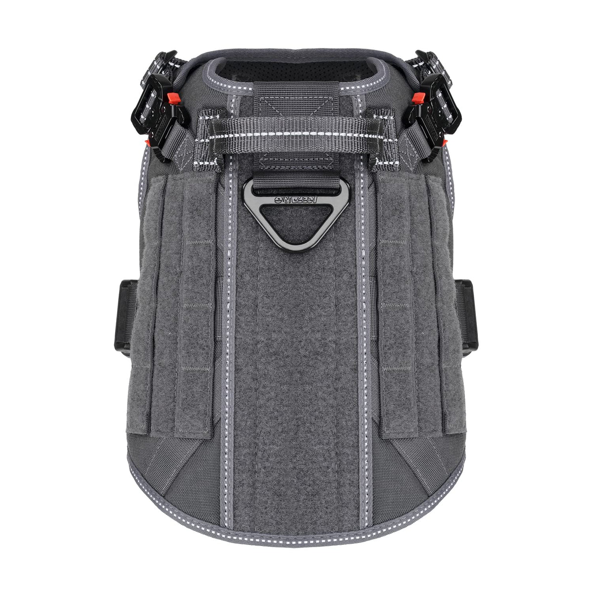 Tactical Dog Harness for Medium Dogs (Medium (Pack of 1) / Grey)