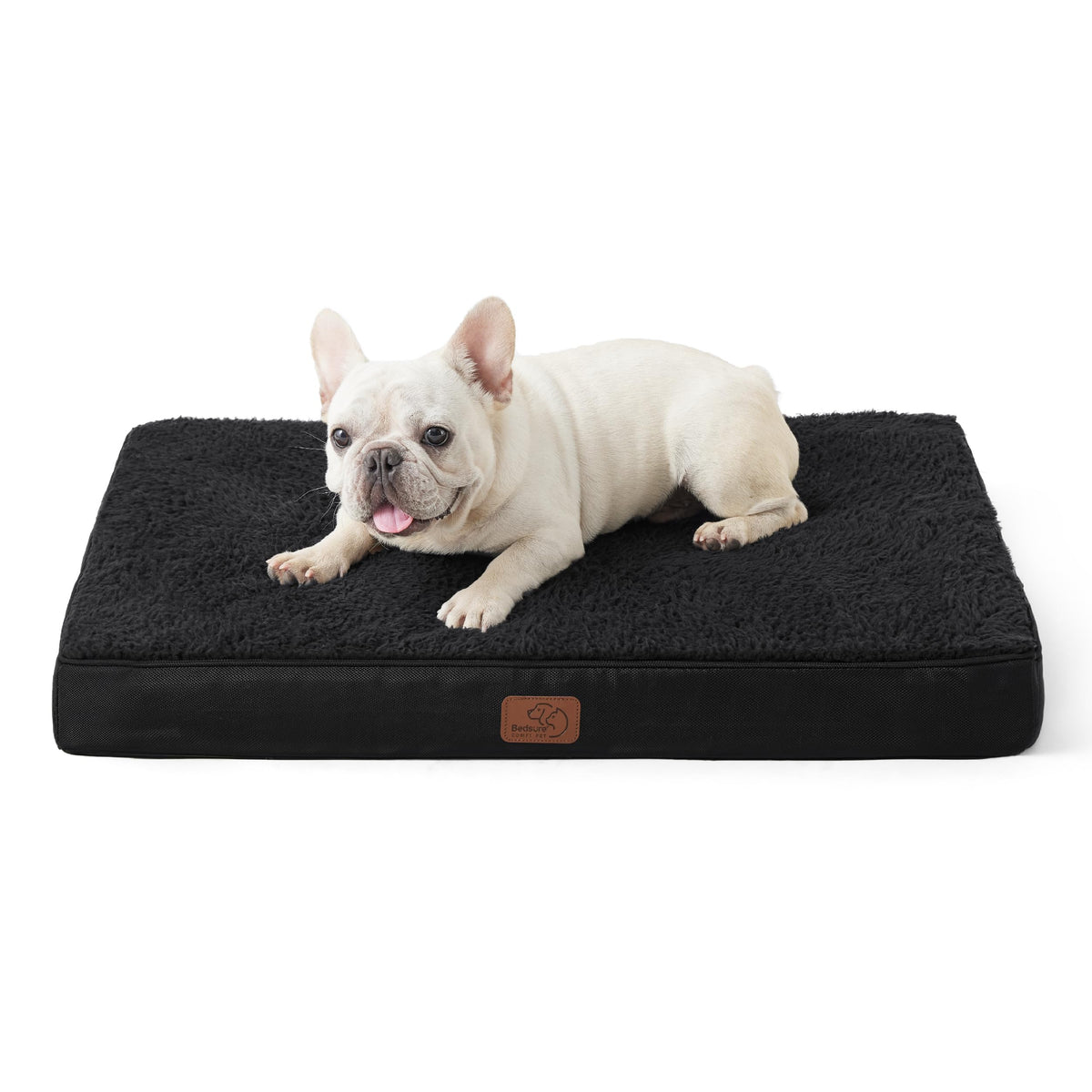 Self Warming Dog Bed Medium Size Dog with Washable Cover (30"L x 20"W x 3"Th / Ashen Brown-Self Warming Version)