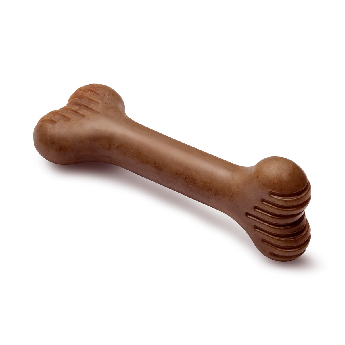 Bone Dog Chew Toy for Aggressive Chewers (REAL Bacon / Medium)