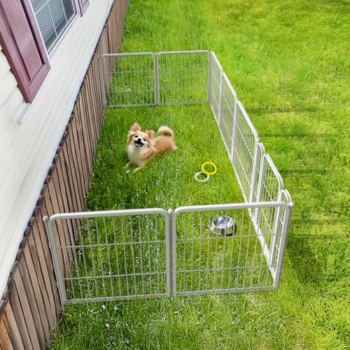 Rollick Dog Playpen (White / 24"H)
