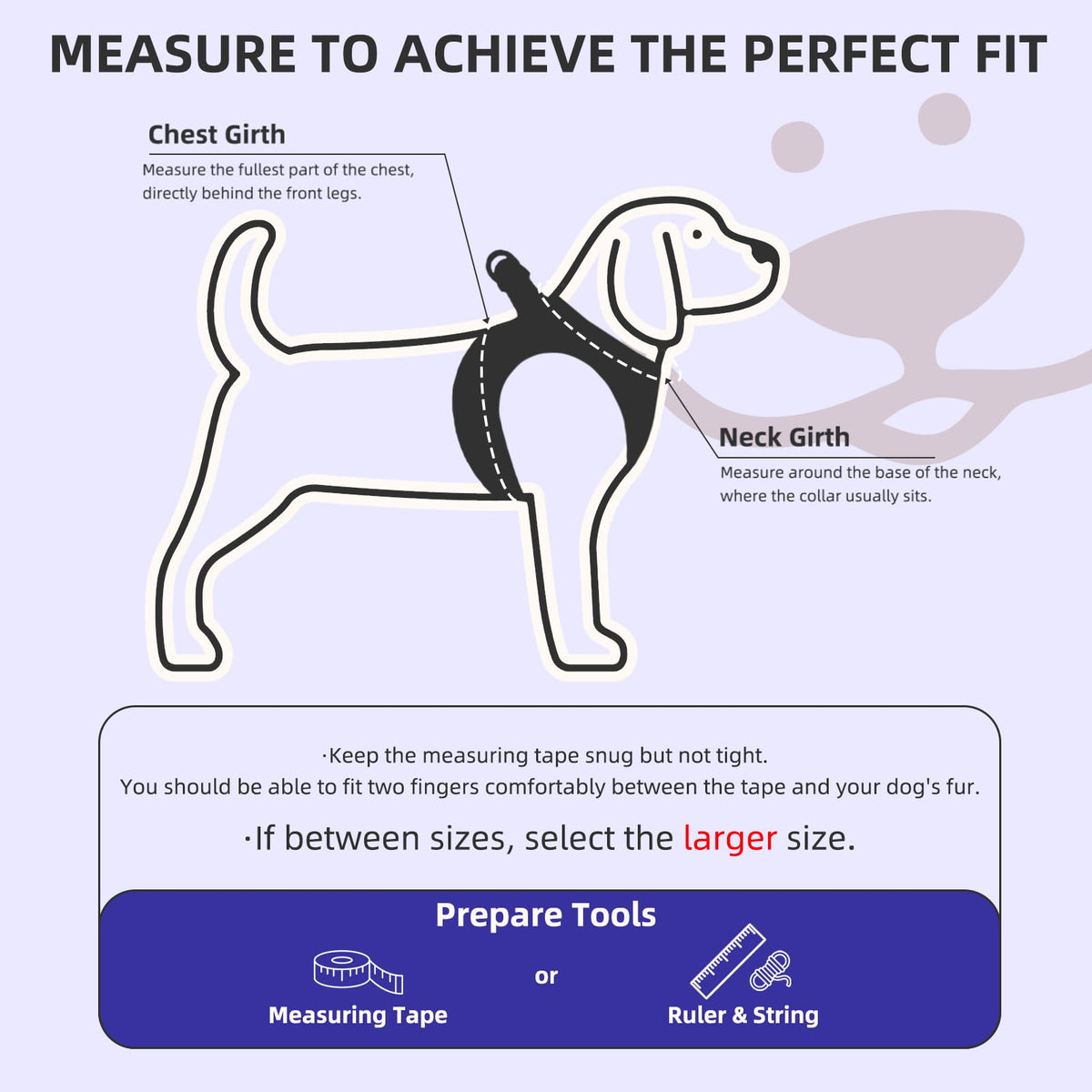 Dog Harness Collar and Leash Set No Pull for Small Medium Sized (Deep Blue / S (CHEST 14.5"-16"))