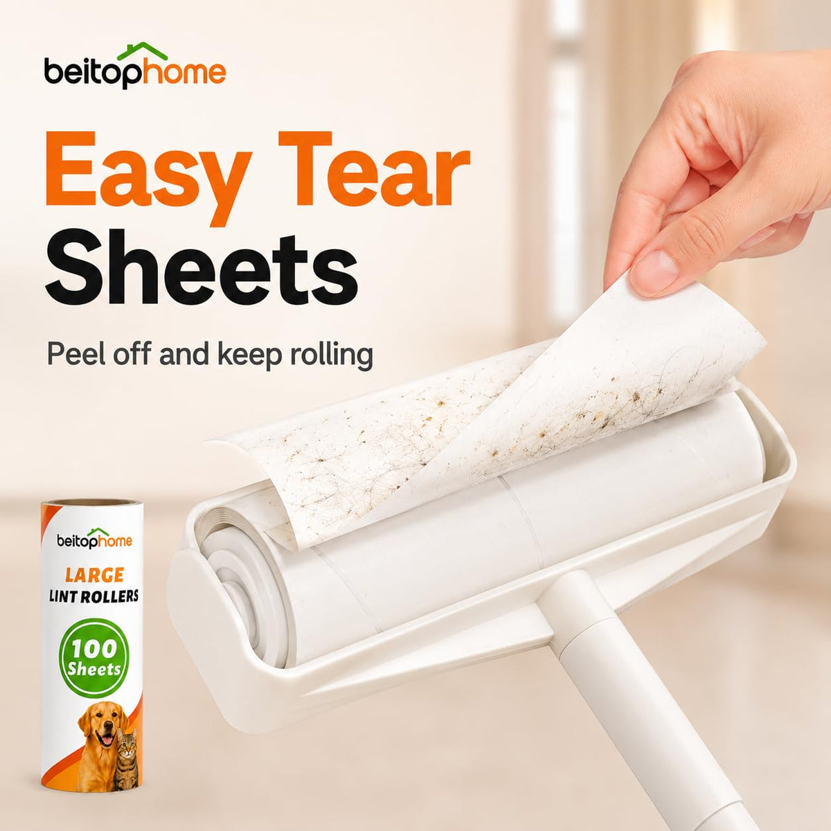 Large Lint Roller Refills
