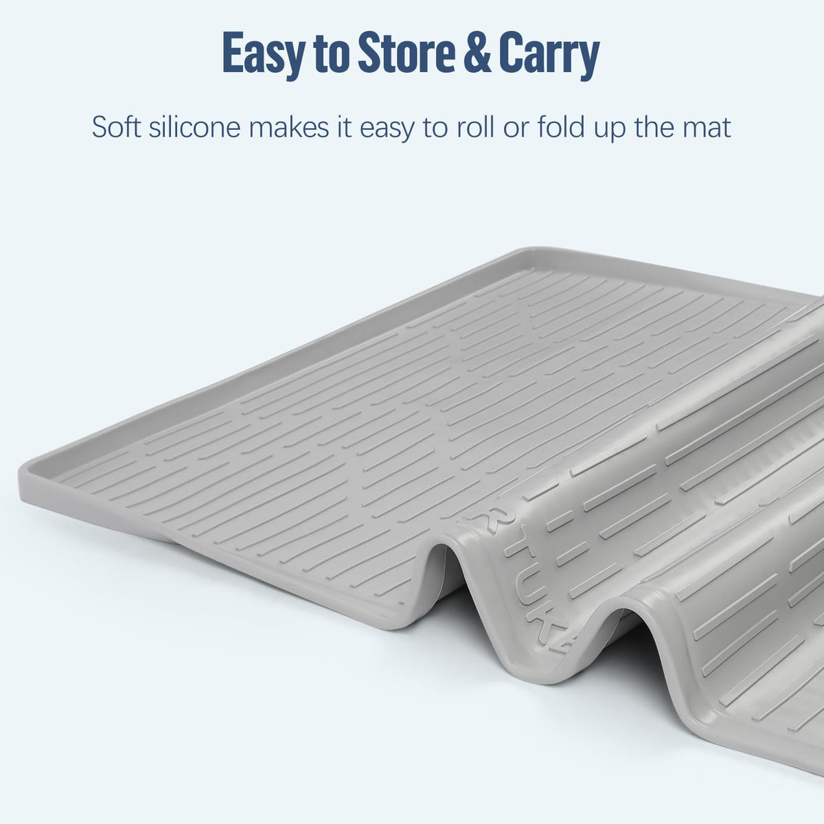 Pee Pad Holder for Dogs 55"x 38" Extra Large Silicone Puppy Pee Pad Tray (55"x38")