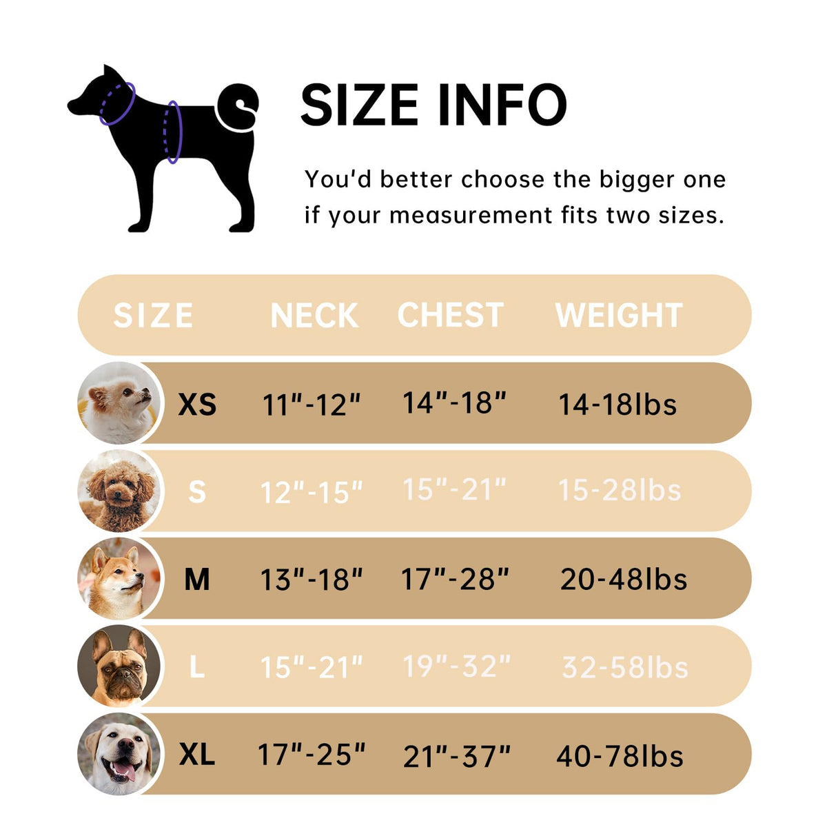 No Pull Dog Harness for Small Dogs (Checkered Beige / Small)