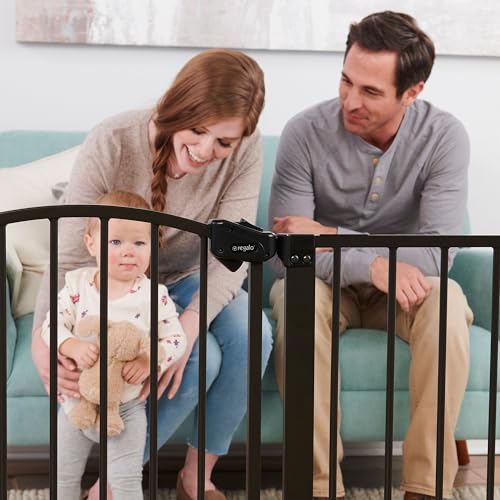 Safety 30.5" 58" Extra Wide Baby Gate (Bronze - 30.5-58"w X 30"h)