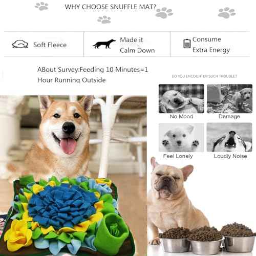 Dogs Snuffle Mat Pet Feeding Mats Puppy Sniffing Pad