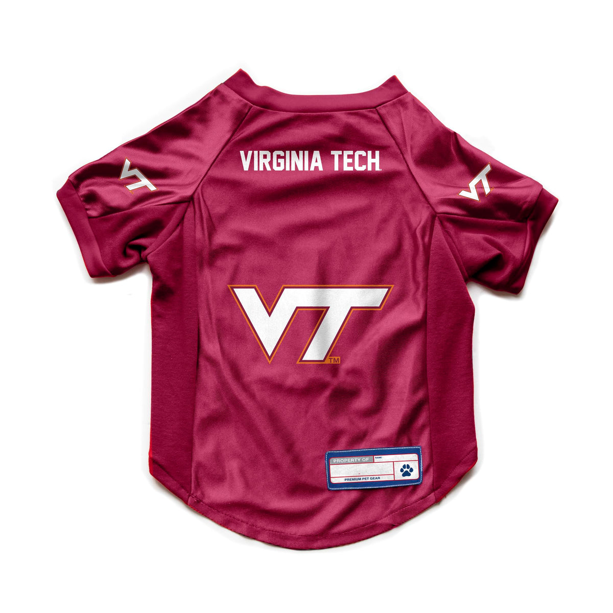 NCAA Virginia Tech Hokies Stretch Pet Jersey (Virginia Tech Hokies / X-Small)