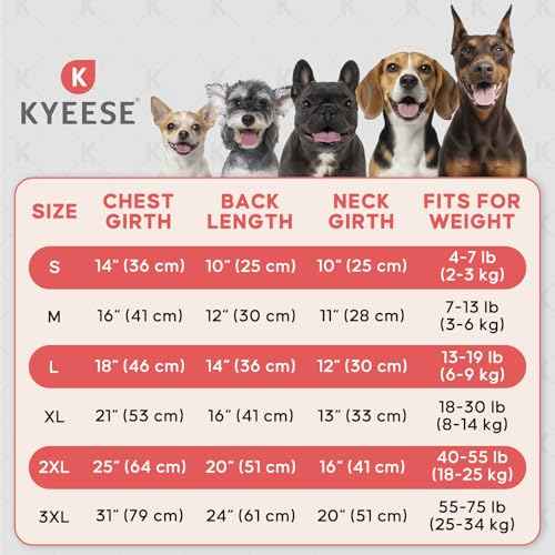 2Pack Dog Shirt for Large Dogs Sun Protection Tank Top with Sleeves (XX-Large (40-55lbs) / 5# 2Pack(Coral Red+Grey))