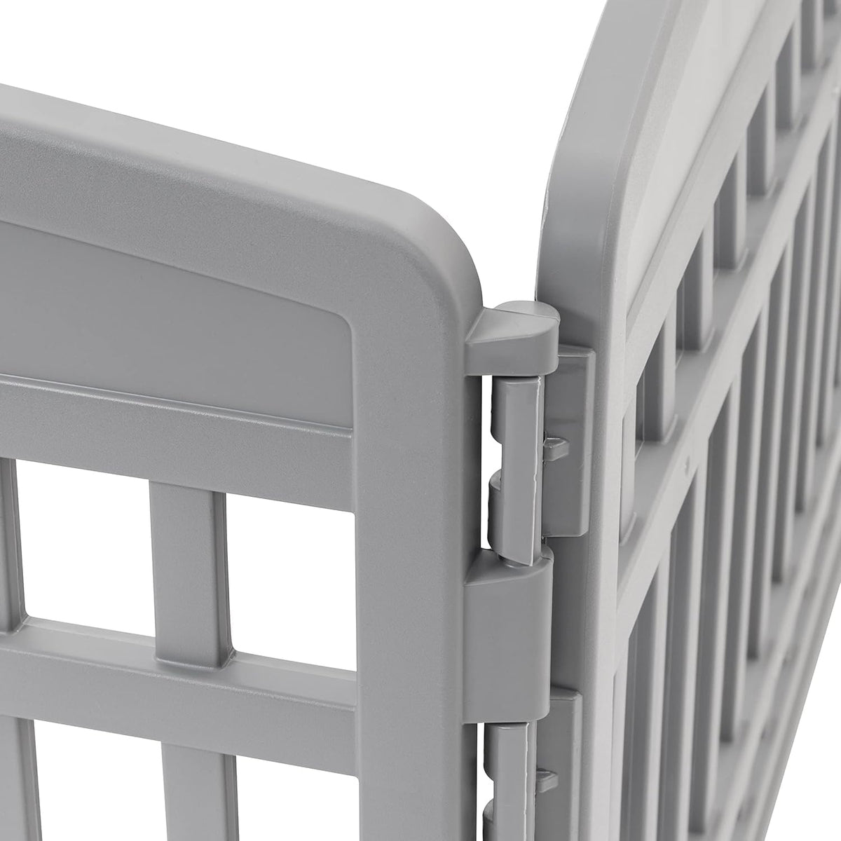 Laundry Basket (4 Panel - 24" H / Gray)
