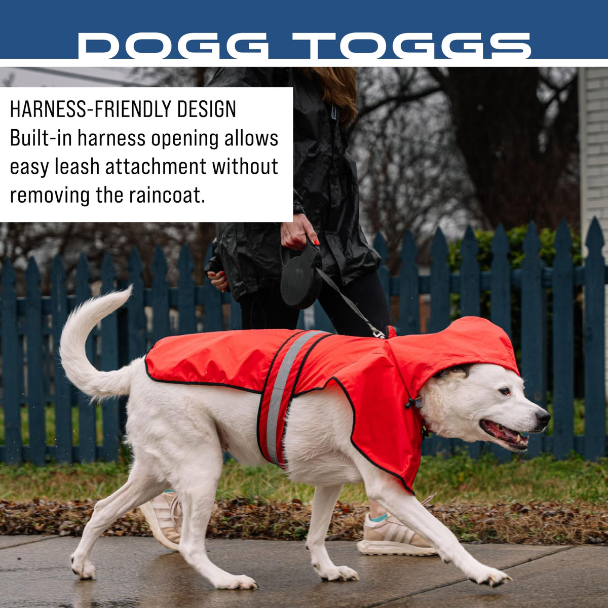 Dogg Toggs Raincoat (Red / X-Large)