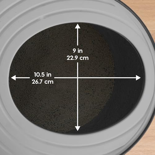 Top Entry Cat Litter Box (Top Entry / Black)