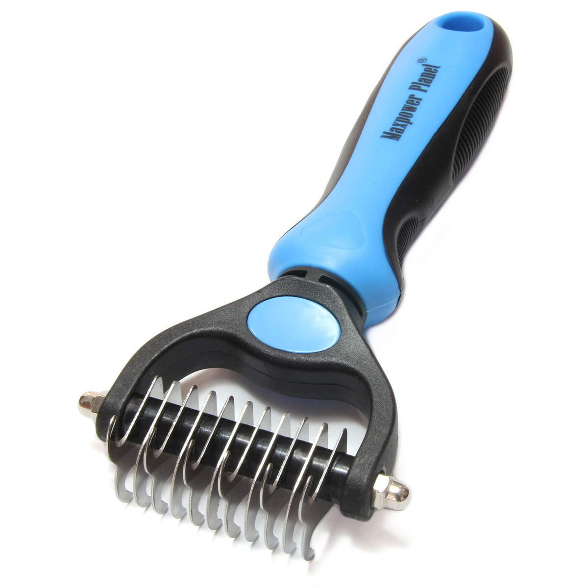 Pet Grooming Brush (Blue / Small)