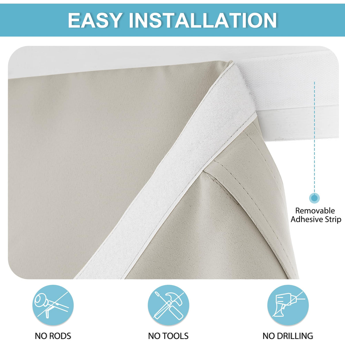 French Door Curtains 84 inch Long (Natural / 30"W x 84"L (Pack of 1))
