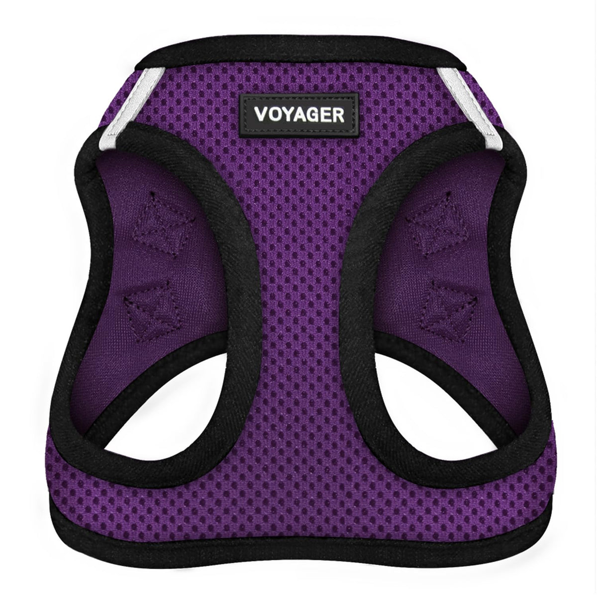 Voyager Step in Air Dog Vest Harness (Purple/Black Trim / XXXS (Chest: 11 - 12"))
