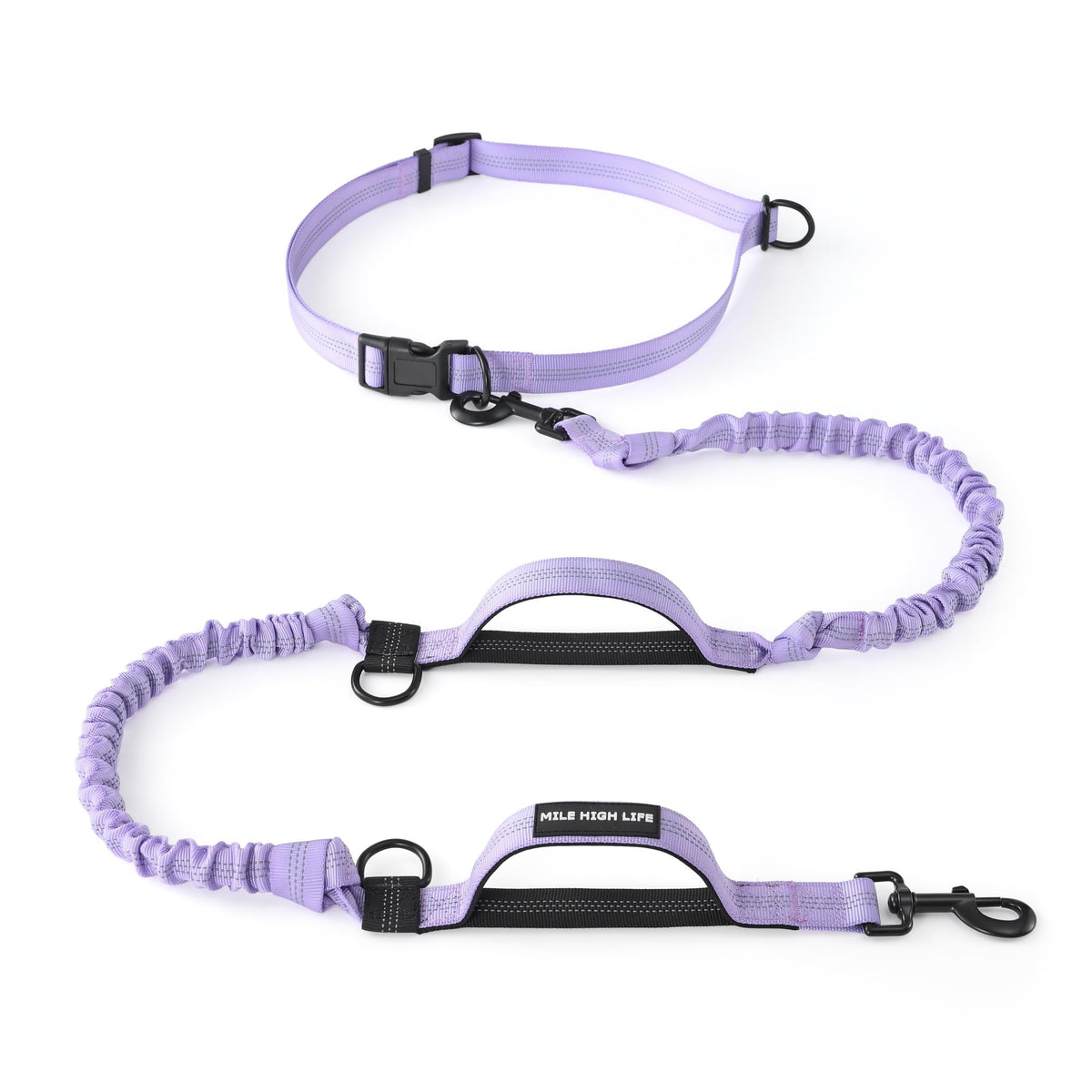 Hands Free Leash (Light Purple / 7FT Hands Free)