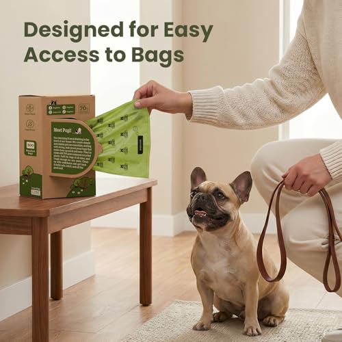 Pogi's Large Dog Poop Bags with Handles (1 Count (Pack of 300) / Scented)