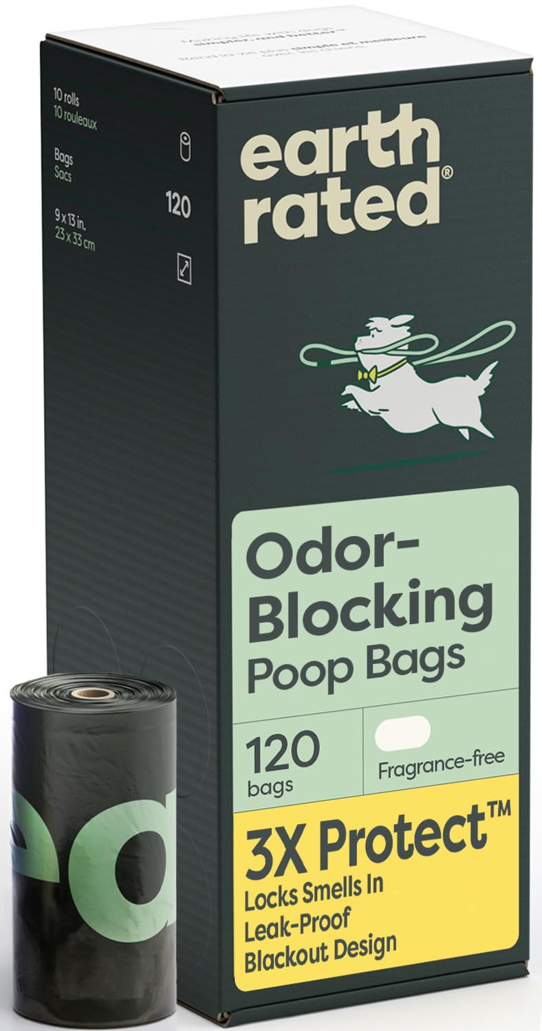 3X Protect Dog Poop Bag Rolls (1 Count (Pack of 120))