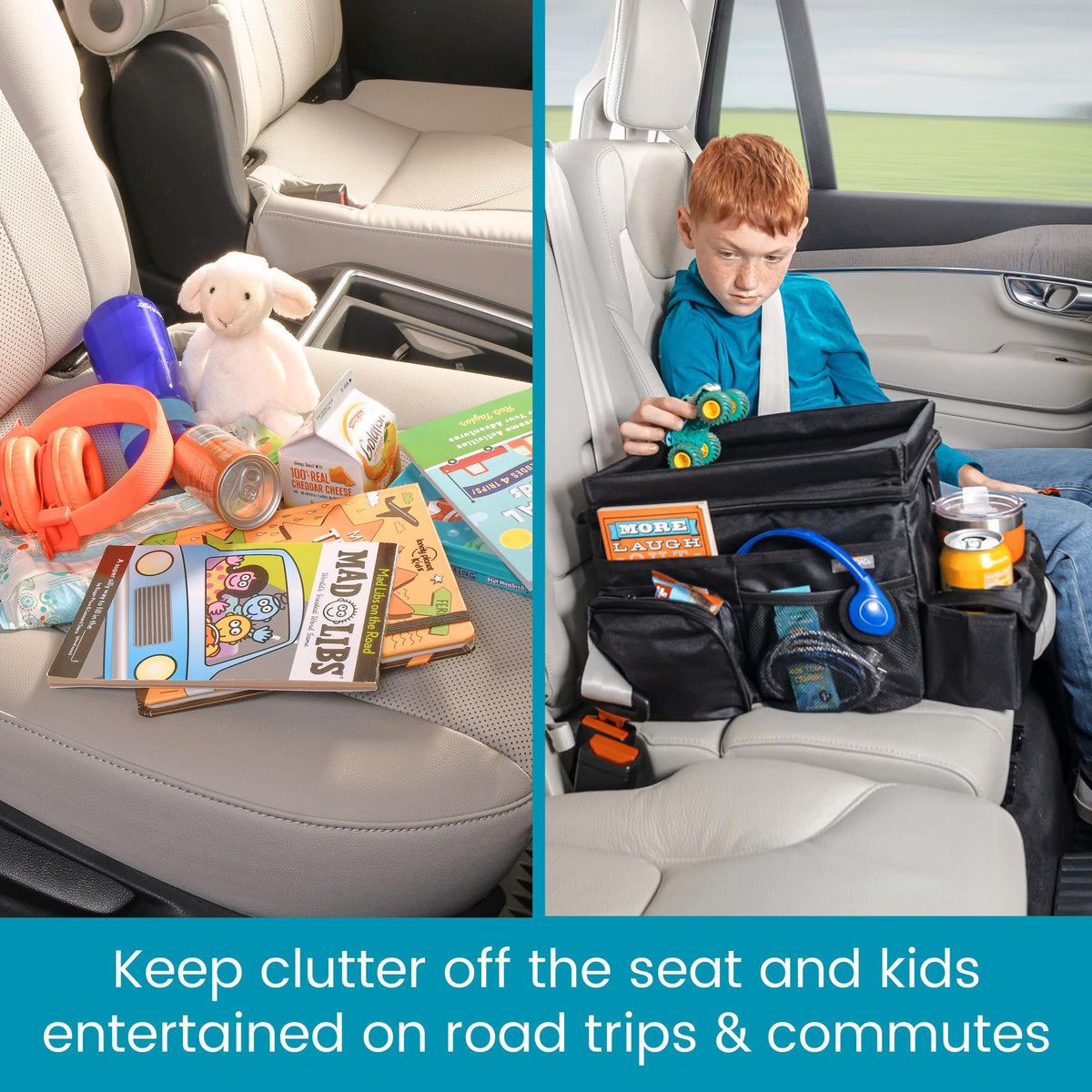 CarHop Car Seat Organizer (Black)