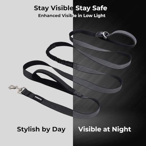 Hands Free Dog Leash (Navy Blue / Large (8–10FT))