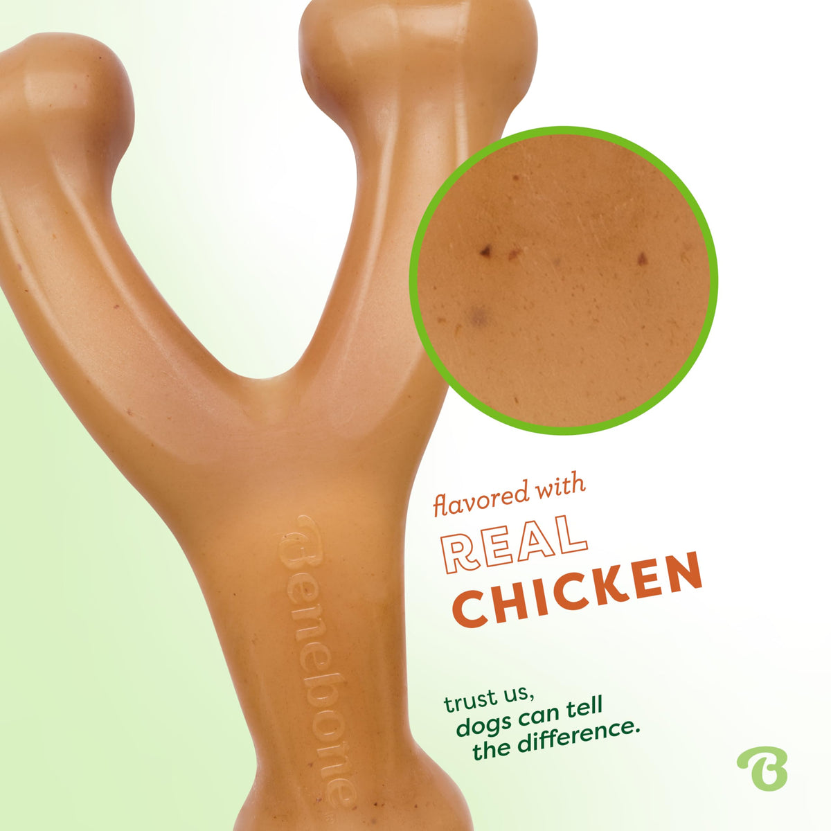 Wishbone Dog Chew Toy for Aggressive Chewers (Small)