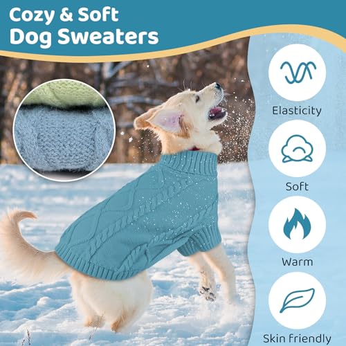 XXL Dog Sweater (XX-Large / Peacock Blue)