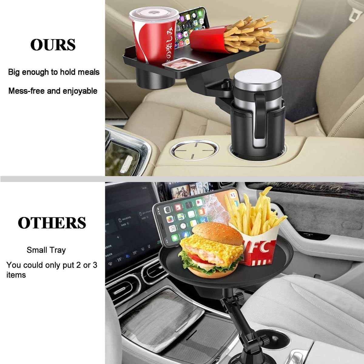 Cup Holder Tray (Tray& CupHolder)
