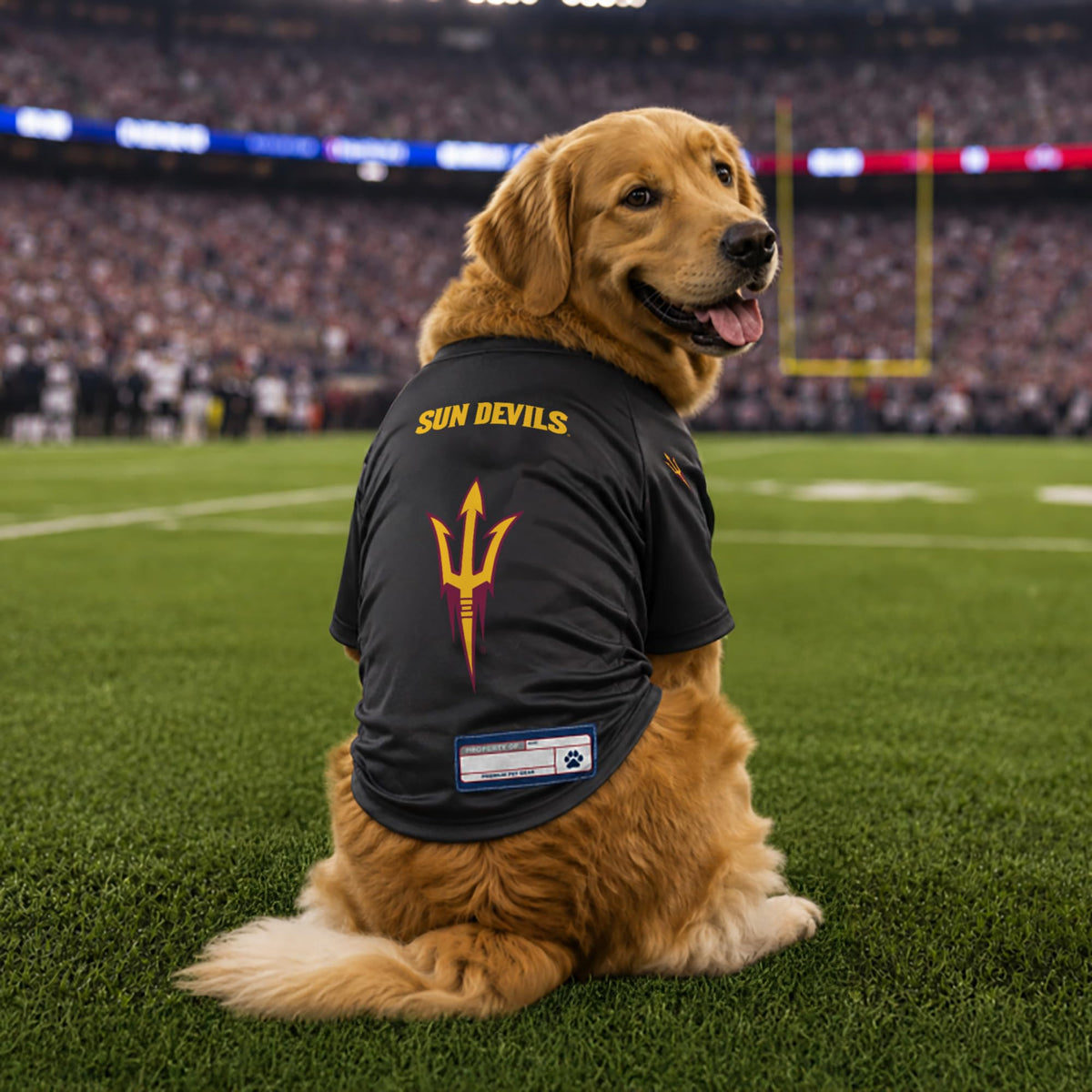 NCAA Arizona State Sun Devils Stretch Pet Jersey (Arizona State Sun Devils / X-Small)