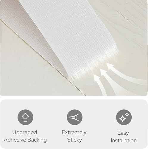 Self Adhesive Curtains (35"W x 59"L (Pack of 2) / Grey)