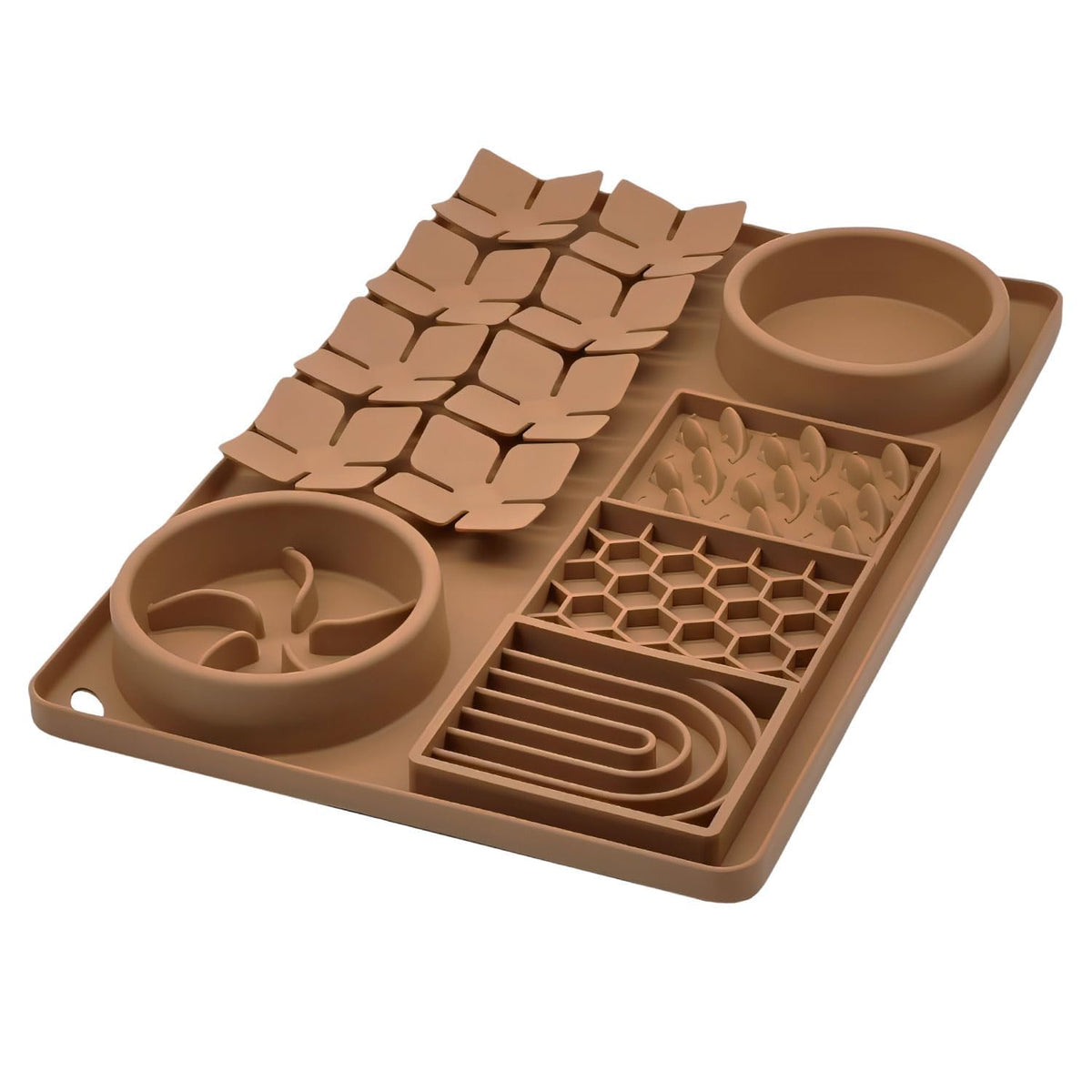 Slow Feeder Bowl (Brown)