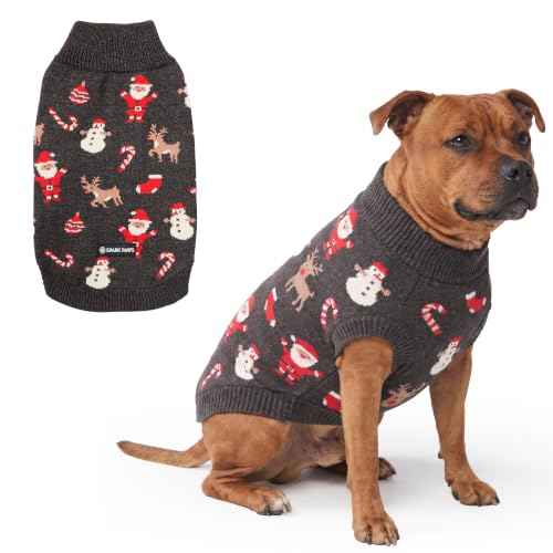Christmas Knit Dog Sweater (Santa Clause / 3XL)