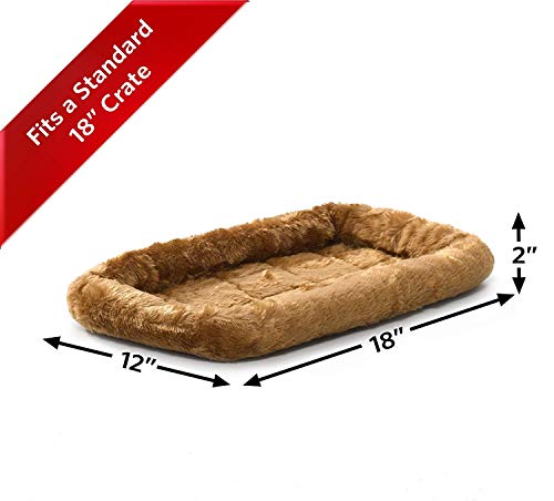 QuietTime XXS Dog Bed (Cinnamon / 18 Inch)