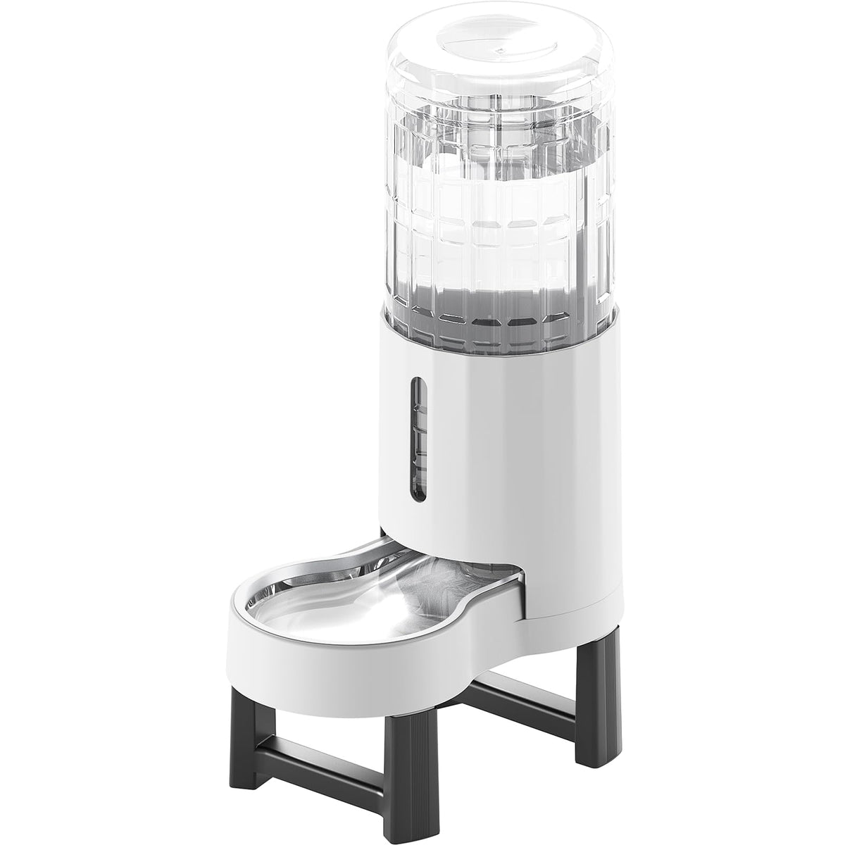 Gravity Dog Water Bowl Dispenser (White / 9.5L+Stand)