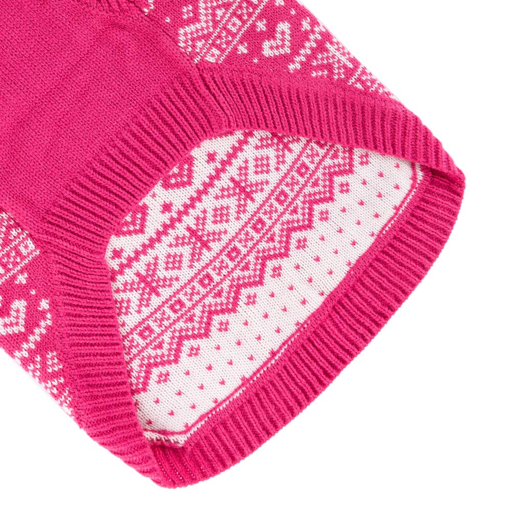 Dog Sweater Argyle (Pink / Medium)