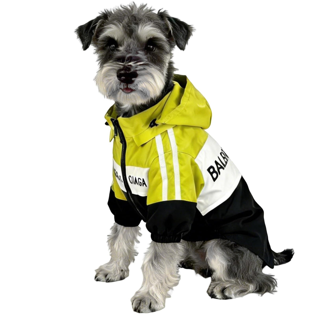 Small Dog Raincoat (Green / Small (5-7Ibs))