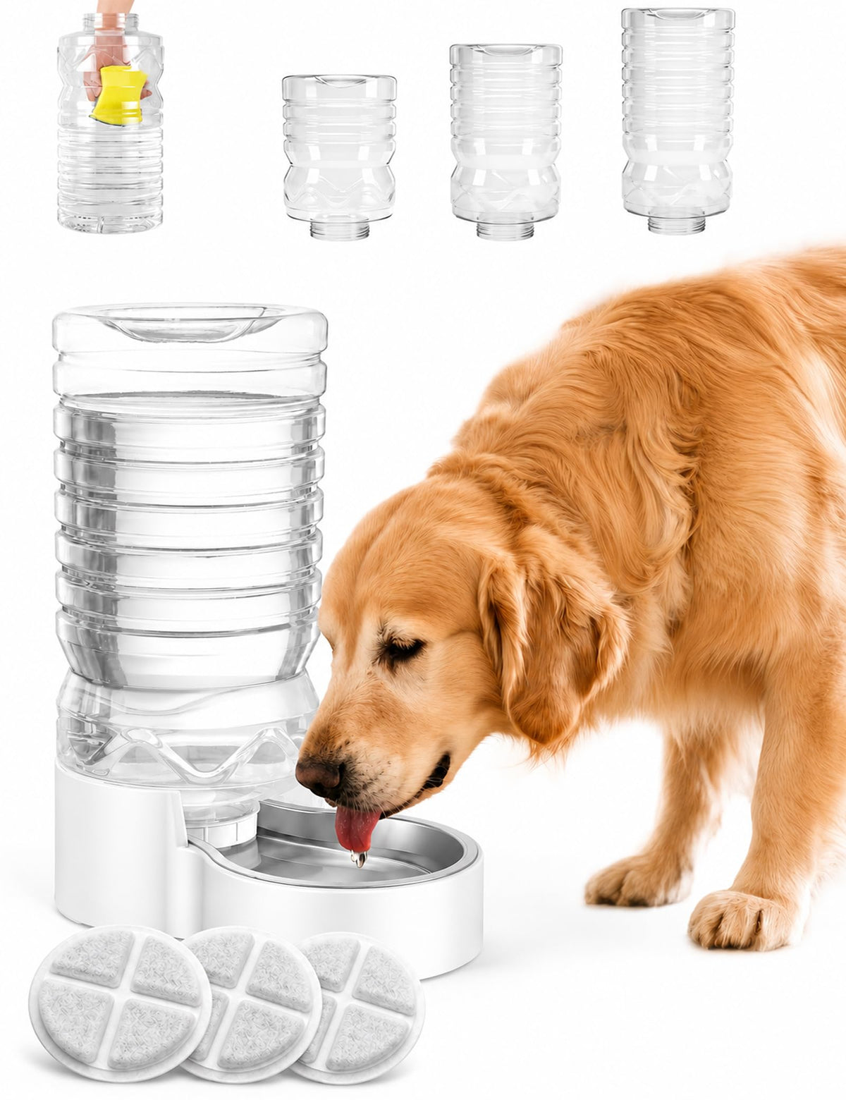 2.5 Gal Gravity Dog Water Dispenser (2.5 Gal (9.5L))