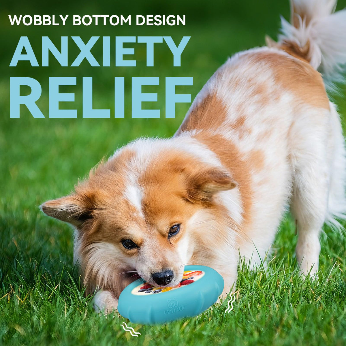 Dog Lick Bowl (Large / Teal)