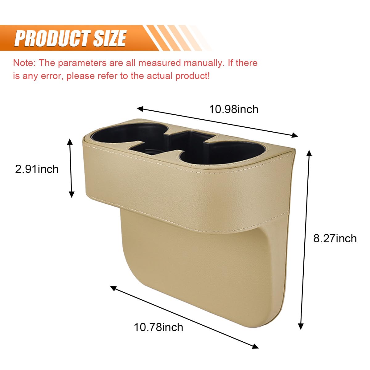 Car Cup Holder (Beige)